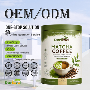 Ritual Matutino Keto, Latte Sin Azúcar, Sabor Personalizado, Marca Privada OEM ODM, Café Matcha en Polvo Halal Kosher - Product Image 1