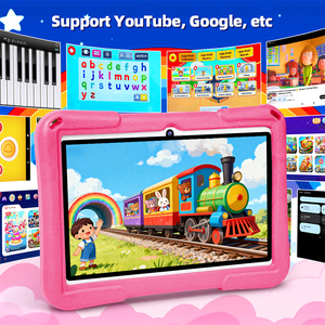 Nouvelle tablette éducative pour enfants pad1 7 pouces IPS, Android, avec Google Play Store, 4+32 Go, antichoc, cadeau pour enfants - Product Image 1