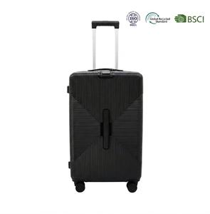 <span class=keywords><strong>Valise</strong></span> rigide en <span class=keywords><strong>polycarbonate</strong></span> PC OEM avec serrure TSA, roues pivotantes à 360°, logo personnalisé, bagage <span class=keywords><strong>cabine</strong></span> léger - Product Image 2