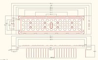 Modules LED en gros 50W 60W Source de lumière IP67 Module LED Blanc Chaud Accessoires de lampe pour remplacement d'éclairage public