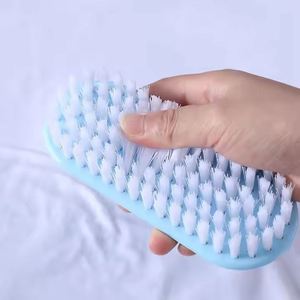 Brosse à chaussures portable en plastique ABS de haute qualité pour le nettoyage des interstices de salle de bain avec poignée - Product Image 4