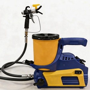 Lithium Ion Airless Sprayer 2 L Cup 3000 Psi Brushless Motor Paint Latex Coating Spray Gun - Product Image 1