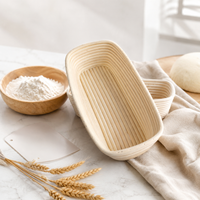 Panier à levain OEM : Fournisseur de paniers ronds et ovales avec emballage personnalisé pour les acheteurs en gros et les marques privées