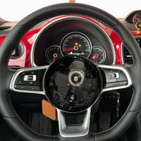 Volant en fibre de carbone pour Volkswagen MK7 MK6 Golf7 Polo CC Jetta Tiguan GTI GTD GTS GTE R-Line Passat Sport