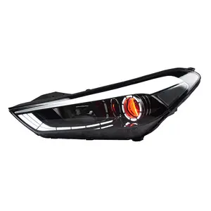 Car Styling Head Lamp for HYUNDAI Tucson Headlights 2015-2018 Headlight Projector Lens Dynamic Signal Drl Automotive Accessories