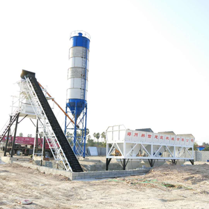 Pabrik pencampur beton stasioner HZS60 60 60m 3/jam garis produksi otomatis harga rendah pabrik penambal konstruksi kecil - Product Image 2