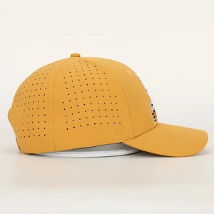 Gorras de Béisbol de 6 Paneles con Bordado Personalizado de Alta Calidad, Impermeables, con Diseño de Frutas, Gorra de Papá, de Poliéster, para Hombre y Mujer, con Orificios Cortados con Láser - Product Image 4