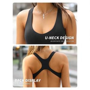 타이트하고 아름다운 백 디자인의 통기성 피트니스 및 러닝 스포츠 속옷이있는 <span class=keywords><strong>CrossFit</strong></span> 및 요가 스포츠 브라 - Product Image 4
