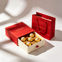 Personalisierte Luxus-Schokoladenboxen mit Eigenem Logo und EVA-Einlage Weihnachts-Süßigkeiten-Schubladenboxen Stabile Verpackungsbox und Tasche
