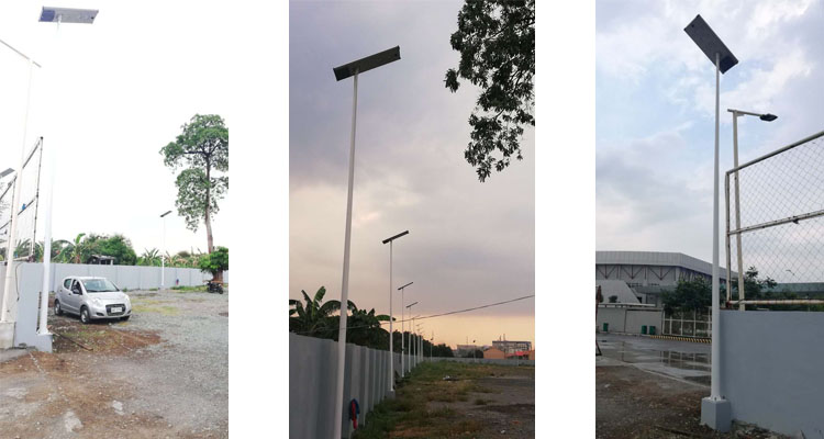 40W 50W 60W IP65 Integrated intelligent All In One Solar Led Street Light Outdoor Lighting Solar Street Light