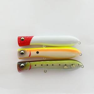 TIDE 97mm en plastique dur <span class=keywords><strong>Popper</strong></span> appât nouveau leurre de pêche flottant Topwater pour les poissons d'eau salée et le <span class=keywords><strong>brochet</strong></span> dans toutes les eaux - Product Image 1