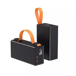 Banco de Energía Portátil para Laptop de 40000mAh, Carga Rápida PD de 100W, Salida de 65W, Luz LED para Camping, Pantalla Digital para MacBook, Tablet y Teléfono - Product Image 1