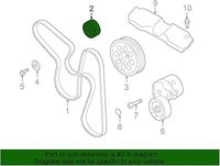 Nouveau tendeur de poulie de renvoi 23770AA070 pour Renault KOLEOS I (HY _) pour Subaru BRZ Forester IMPREZA Legacy TRIBECA