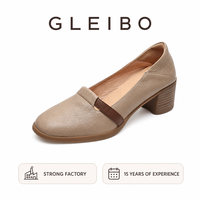 Chaussures habillées classiques pour femmes, style mocassins, vente en gros OEM/ODM, idéales pour le quotidien, le bureau et les occasions professionnelles
