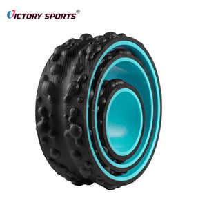 Juego <span class=keywords><strong>de</strong></span> 3 Rodillos <span class=keywords><strong>de</strong></span> Pilates <span class=keywords><strong>para</strong></span> Fitness, Alivio del Dolor <span class=keywords><strong>de</strong></span> <span class=keywords><strong>Espalda</strong></span>, Rueda <span class=keywords><strong>de</strong></span> <span class=keywords><strong>Yoga</strong></span> - Product Image 4