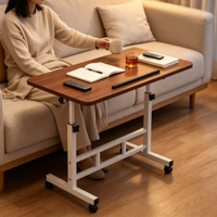Chaise de bureau ergonomique portable, pliable, réglable en hauteur, convertible, pivotante, durable, écologique, en bois, pour chambre et hôtel