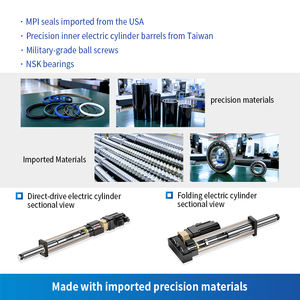 <span class=keywords><strong>SENTO</strong></span> SFA95 - Cilindro Servoeléctrico Plegable, con Control de Bucle Cerrado, con Precisión de Posicionamiento de hasta ±0.01mm - Product Image 2