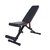 Banc de musculation réglable OneTwoFit pour la musculation à domicile, banc d'entraînement pliable inclinable et déclinable