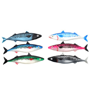 เหยื่อปลอมหนังปลาพีวีซีแบบนิ่มยี่ห้อเฮสเซ่น สำหรับปลาทูน่า มาร์ลิน แซนเดอร์ <span class=keywords><strong>แซลมอน</strong></span> และปลาในน้ำจืด-น้ำเค็ม สำหรับตกปลาในมหาสมุทร แม่น้ำ ทะเลสาบ และตกปลาจากเรือ - Product Image 3