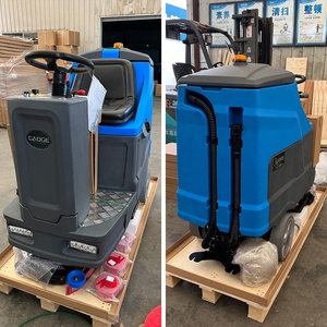 Autolaveuse commerciale GAOGE F860 à batterie, autoportée, avec balai de 1080 mm pour centre logistique - Product Image 2