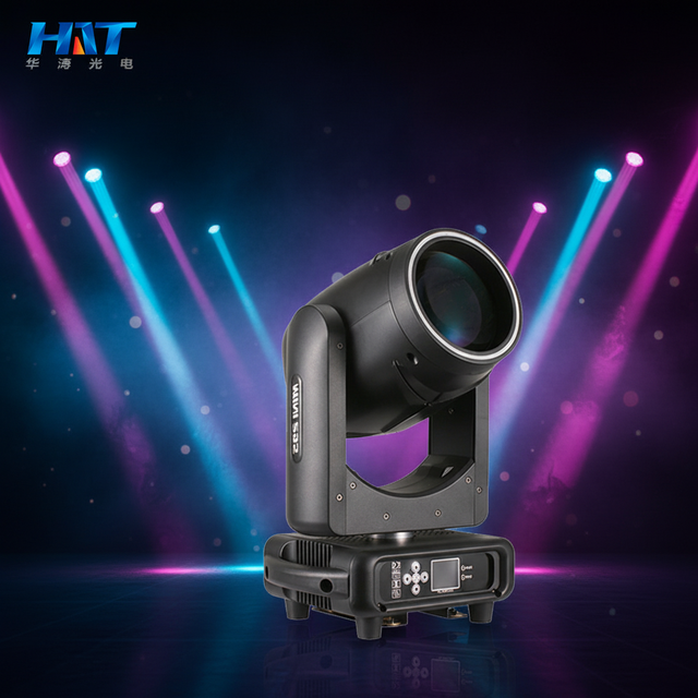 2026 New Mini 295W Beam LED Ring Projection Lights for Wedding KTV DJ DMX512 Control Mode MINI 295 14R Stage Light