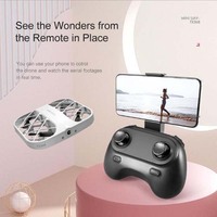 Vente chaude Grille Drones RC Photographie en temps réel Mini Drone de poche avec caméra RC Quadcopter Avion