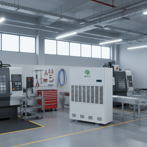 Nuevo <span class=keywords><strong>Deshumidificador</strong></span> Industrial <span class=keywords><strong>de</strong></span> 480L/d con Temperatura y Humedad Ajustables, <span class=keywords><strong>Deshumidificador</strong></span> Comercial para Control <span class=keywords><strong>de</strong></span> Humedad - Product Image 3