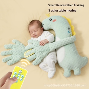 Dispositif apaisant en peluche pour bébé en forme de paume, avec fonctions de tapotement <span class=keywords><strong>et</strong></span> de balancement, pour un confort qui prévient le réflexe de surprise, favorise le temps sur le ventre <span class=keywords><strong>et</strong></span> le sommeil, fabriqué à Anhui - Product Image 2