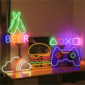 En Stock manette ouverte Love <span class=keywords><strong>Rainbow</strong></span> acrylique néon lumière Usb alimenté personnalisé Led enseigne au néon pour mur salle de jeux décor de fête de mariage - Product Image 3