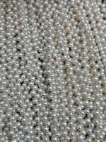 Perles d'eau douce naturelles blanches Edwin, qualité AAAAA, 4,5-5 mm, presque rondes, brillantes, exquises, perles en vrac pour la fabrication de bijoux