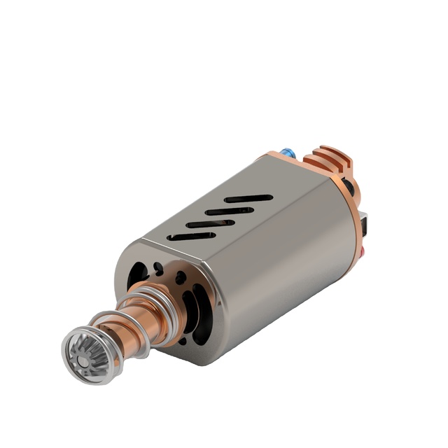 SHS 480 High Magnetic High Speed Motor for HK416 BD556 No.2 Gearbox Modification Upgrade - Silver Brushed Dc Motor Micro Motor