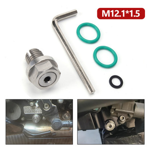 ชุดซ่อมปลั๊กท่อระบายน้ำมันสแตนเลส M18.1x2 พร้อมโอริงและประแจหกเหลี่ยมสำหรับใช้ในยานยนต์ - Product Image 4