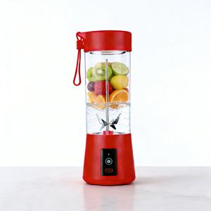 Mixeur portable 400 ml pour voiture, rechargeable par USB, sans BPA, qualité alimentaire, faible bruit, robuste, pour smoothies, idéal pour l'extérieur - Product Image 1