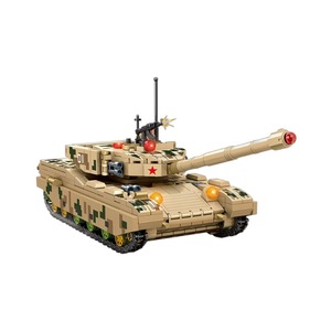 Modelo de Tanque de Batalla Tipo 99, Rompecabezas para Niños, Bloques de Construcción de Piezas Pequeñas - Product Image 5