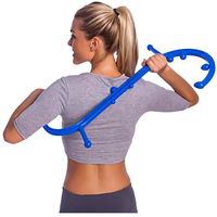 Muscle du corps Thera Cane Outil de pression de relaxation thérapeutique Point de déclenchement Auto-masseur Bâton Theracane Crochet de massage du dos
