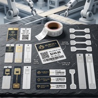Étiquette RFID flexible pour bijoux sur métal, sans adhésif, à queue, UHF, pour la vente au détail de montres et de lunettes