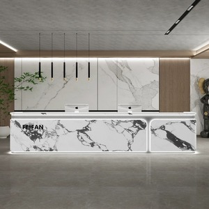 Bancone Moderno JINXIN per Istituti di Formazione, Reception, Bar, Caffetteria, Hotel, Palestra, Negozio, Cassa - Product Image 1