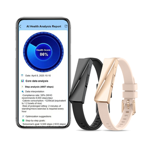 2025 DS01 Hombres Banda inteligente Sin pantalla AI Monitoreo DE LA SALUD Monitoreo del sueño Relojes Deportes sin pantalla <span class=keywords><strong>Reloj</strong></span> inteligente para damas - Product Image 3