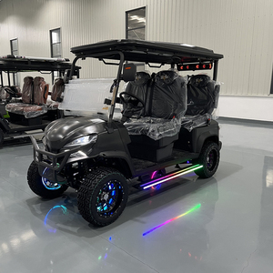 Carrito de Golf Eléctrico Todoterreno de 4 Plazas con Gancho de Remolque y Cabrestante, Certificado CE, Capacidad de Carga 15-20, Alcance 70-90 km - Product Image 3