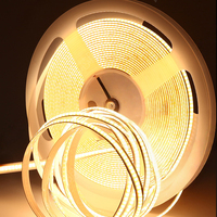 Haute luminosité 296led Led bande 220v 110V sans conducteur Led Cob bande lumineuse sans pilote Luces Cob Led bande 220v