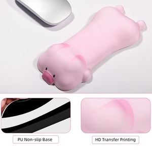 Tùy Chỉnh Màu Hồng Lợn Máy Tính Cánh Tay Phần Còn lại Dễ Thương Silicone Cổ Tay Phần Còn lại Gối Cổ Tay Phần Còn lại Hỗ Trợ Cho Chuột - Product Image 4