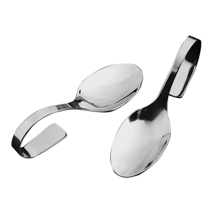 Couverts Couverts Manche Plié <span class=keywords><strong>Cuillère</strong></span> À Café <span class=keywords><strong>Petite</strong></span> En Acier Inoxydable Mini Thé Dessert <span class=keywords><strong>Petite</strong></span> <span class=keywords><strong>Cuillère</strong></span> - Product Image 1