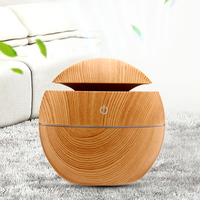 Mini humidificateur Portable à Grain de bois Offre Spéciale, diffuseur d'huile ultrasonique, humidificateur d'air aromathérapie pour la maison