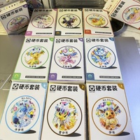 Lot de 10 boîtes de cartes à collectionner TCG Eevee Coin Set Scarlet & Violet en chinois simplifié, 17,5 cartes de festival Terastal pour collectionneur