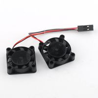 Carcasa de Aleación de Aluminio CNC con Dos Ventiladores, Carcasa Metálica Negra con Dos Ventiladores de Refrigeración y Disipadores de Calor para Raspberry Pi 4 Modelo B RPi 3B
