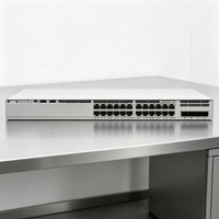 Baru C9200L-24P-4G-E C9200L-24P-4G-A C9200L-24P-4X-E C9200L-24P-4X-A Baru Segel dengan Segel Pabrik 24 Port Gigabit POE Switch Data Jaringan