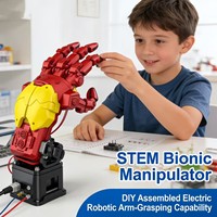 Nouveau jouet robotique STEM intelligent : bras de robot à assembler, main robotique pour enfants