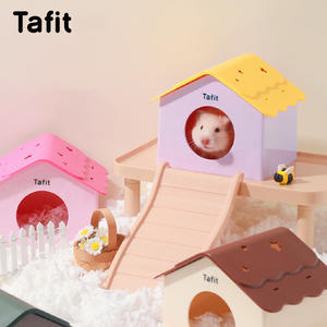 Nichoir pour <span class=keywords><strong>hamster</strong></span> Tafit en plastique, motif ciel étoilé, plusieurs couleurs disponibles, maison pour <span class=keywords><strong>hamster</strong></span> syrien, petits animaux, accessoires pour <span class=keywords><strong>hamster</strong></span> - Product Image 1