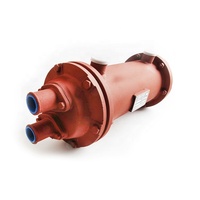 Refroidisseur d'huile marin refroidi à l'eau de l'ascenseur hydraulique LG1.0 de quantité minimale de commande bas avec les tubes d'échangeur de chaleur de HCT400A HCD600A HC600A