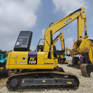 รถขุดตีนตะขาบ Pc160-7รถขุดดินมือสองเครื่อง Pc160ดินน้ำมัน Komatsu 160 Pc200 Pc110 Pc130 - Product Image 5